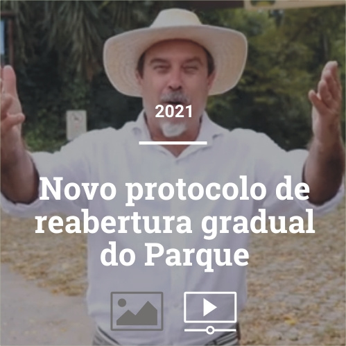 Novo protocolo de reabertura do Parque