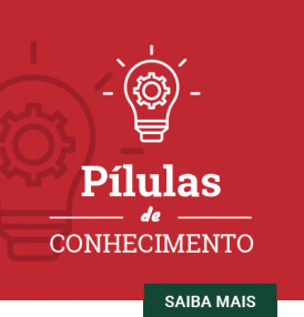 Botão PÍLULAS DE CONHECIMENTO