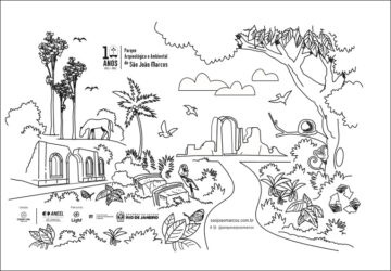 Parque para colorir